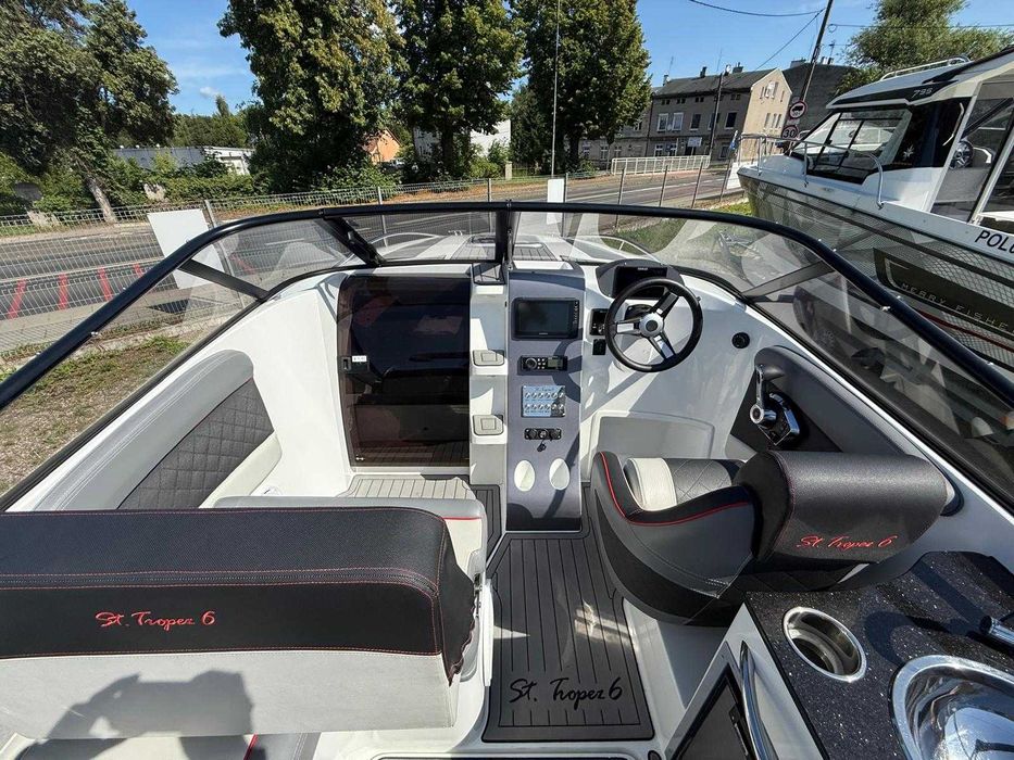 Łódź St. Tropez 6 + Mercury F225 + przyczepa