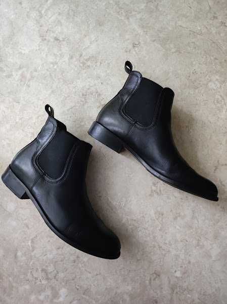 ботинки челси кожа Roberto santi (Италия) р.38