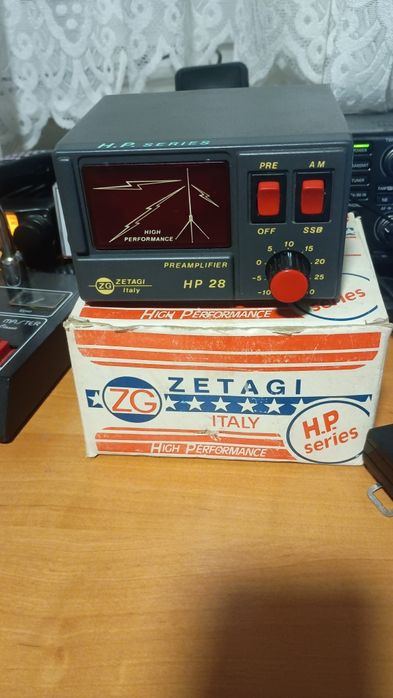 Zetagi HP28 przedwzmacniacze do cb radia wzmacniacz