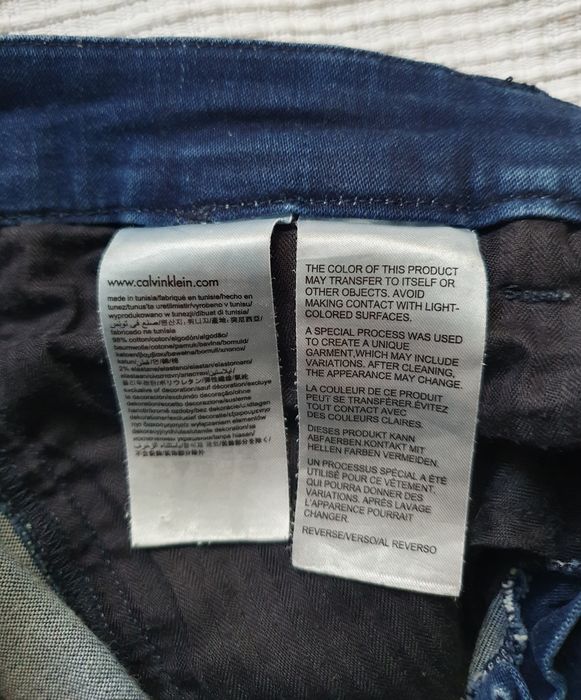 Chinosy Calvin Klein Jeans Rozm. W29 L33 Slim Fit