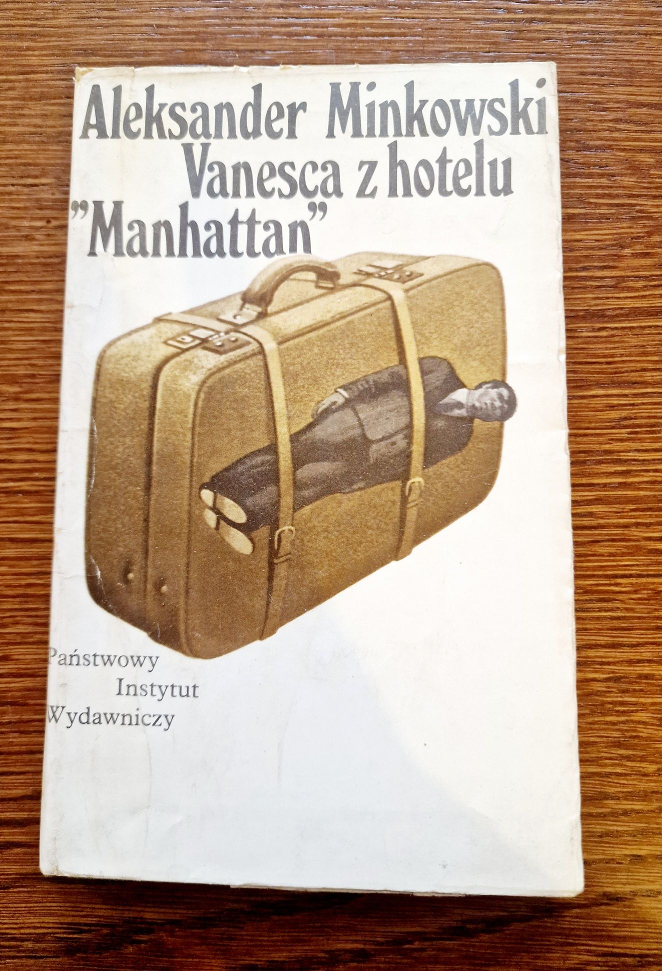 Książka Vanesca z hotelu "Manhattan" Aleksander Minkowski