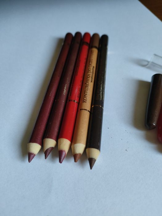 5 sztuk kredka do oczu i ust wodoodporna Naomi
