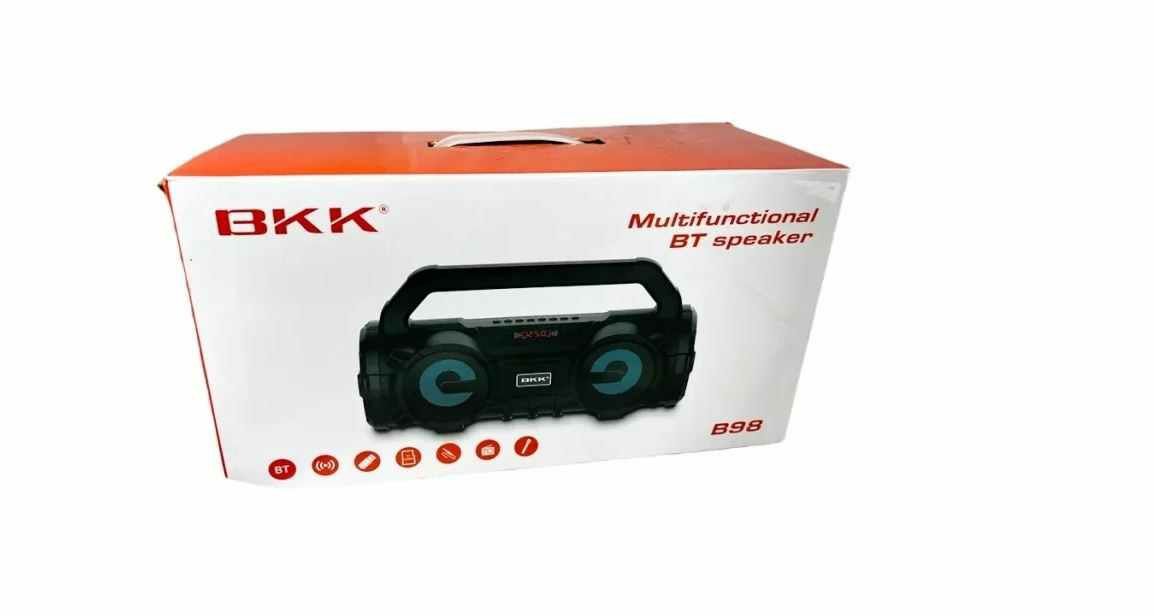 Boombox przenośny głośnik bluetooth z funkcją karaoke