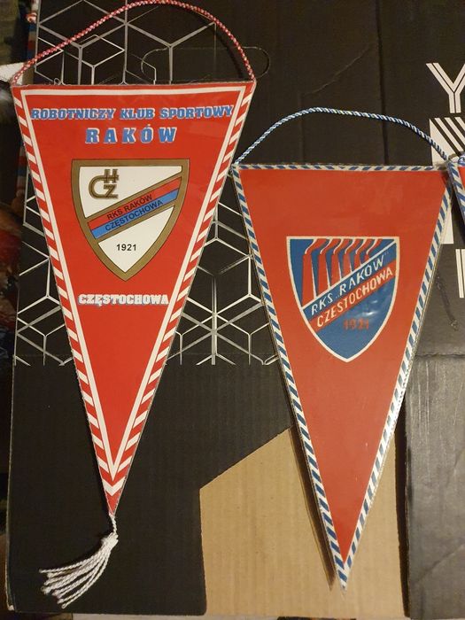 Zestaw proporczyków Raków Częstochowa(OK)