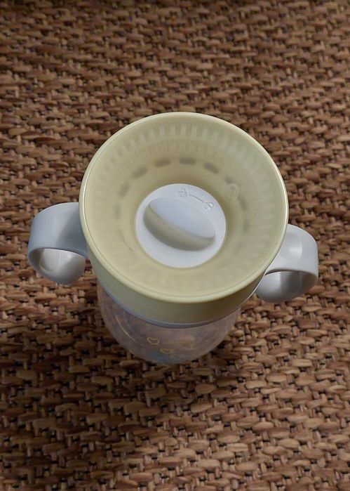 Biberão raposa amarelo