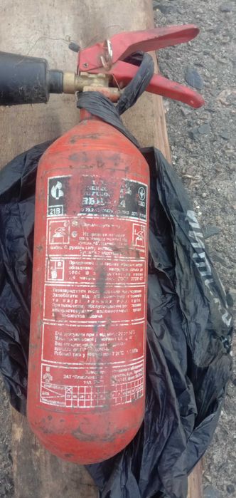 Углекислотный огнетушитель - Огнетушитель ВВК 1,4