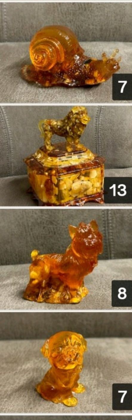 Подарки из янтаря