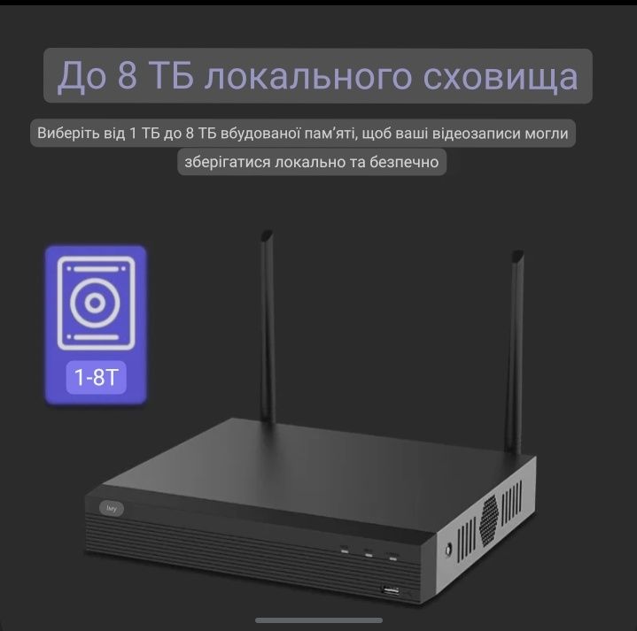 Відеореєстратор Imou Dahua NVR1108CH Wi-Fi 8 канальний

Imou Dahua NVR