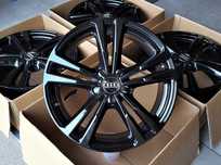 Alufelgi 18 5x112 Audi A3 8P 8V A4 B6 B7 A6 C5 C6 Q2 Q3 8V0 Czarne 47#