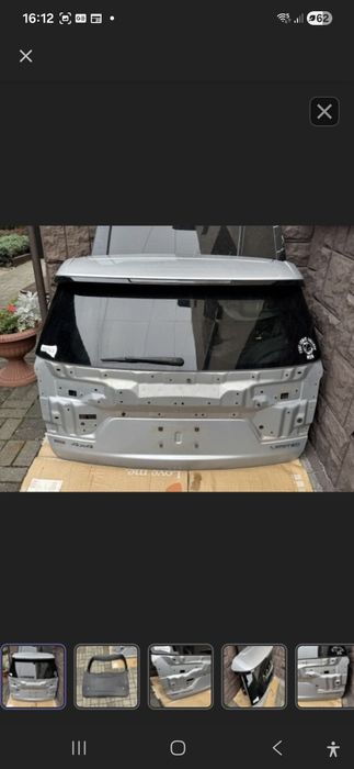 Klapa bagażnika jeep Grand Cherokee WL long