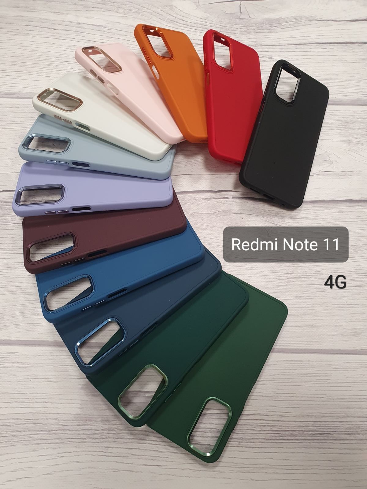 Накладка Бампер Чехол Силикон Xiaomi Redmi Note 11 Чохол Редмі