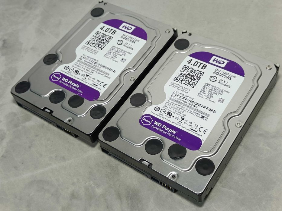 Хард Диск Western Digital PURPLE 4 TB WD40PURX під Відео спостереження