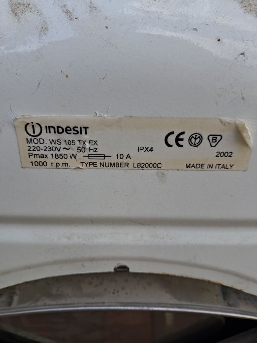 Двигун з платою до пральної машини Індезіт.