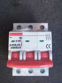 Автоматический выключатель e.mcb.stand.45.3.C16, 3P 16 А