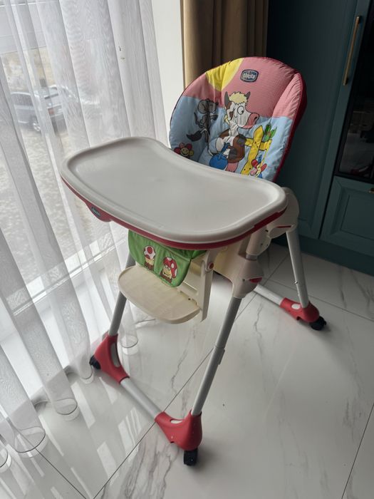 Стільчик для годування Chicco Polly Easy Red