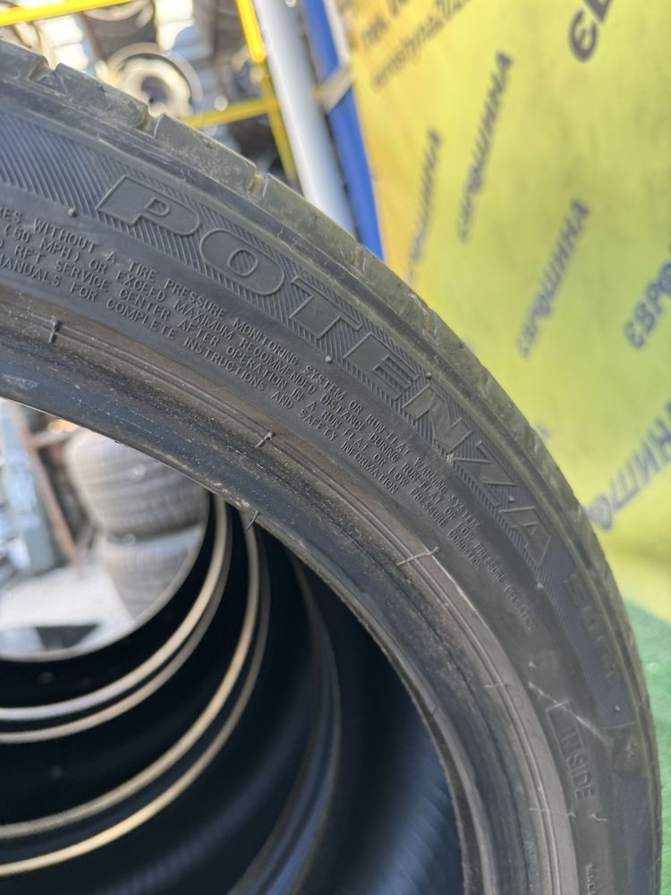 Шини Bridgestone Potenza S001 225/45r19 Літо Склад б/у