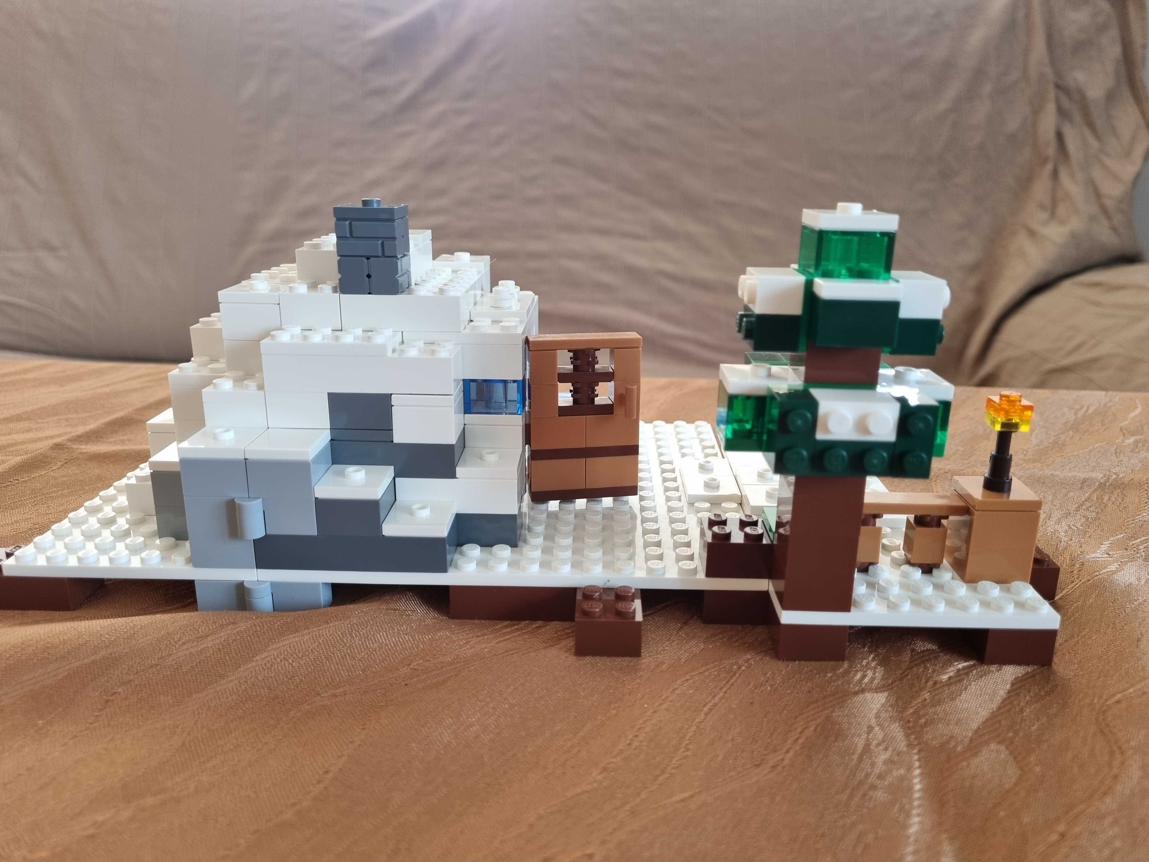 Lego Minecraft 21120 Śnieżna kryjówka.