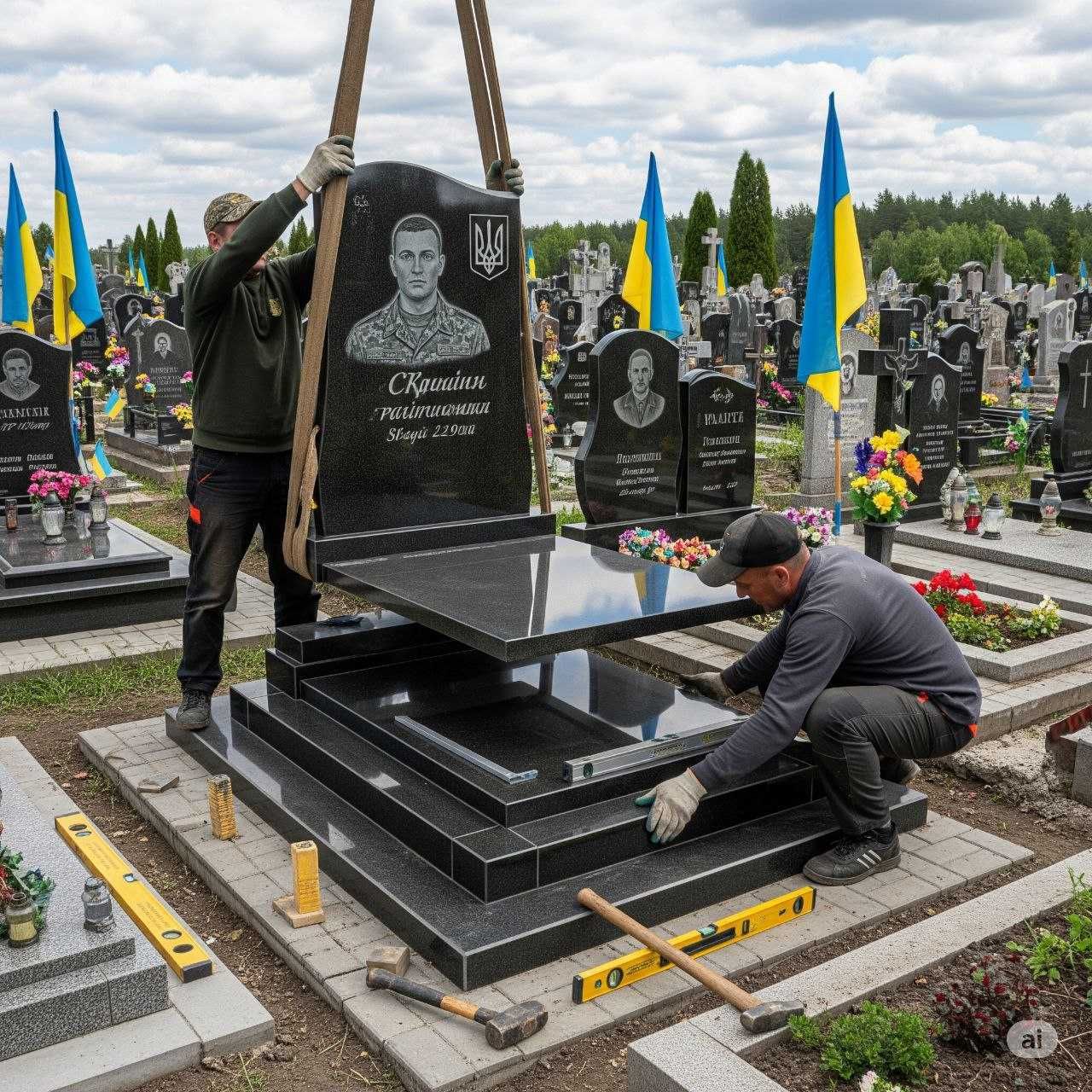 Пам'ятник за 7 днів | установка памятників | памятники из гранита