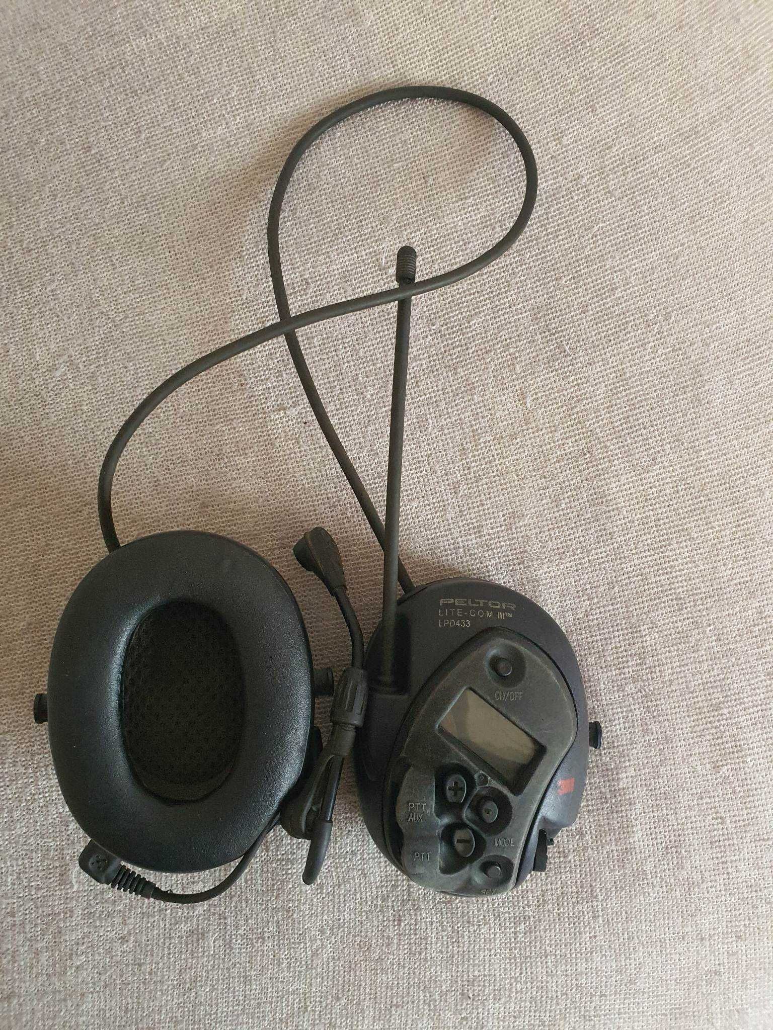 Ochronniki słuchu słuchawki Peltor Lite Com III