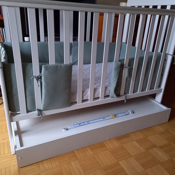 Łóżeczko dziecięce 120x60 Drewex