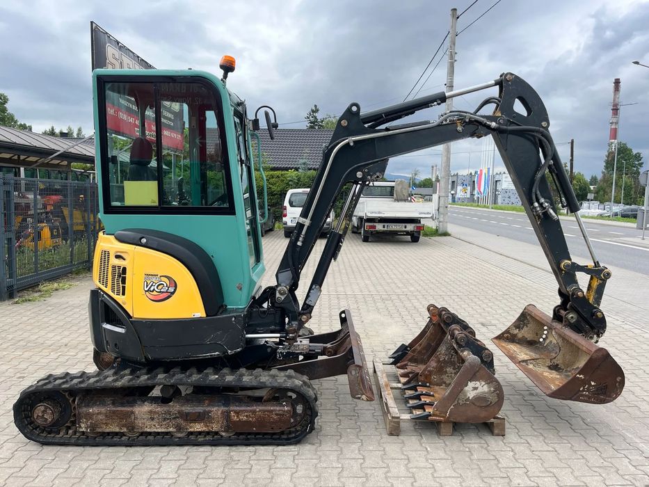 Yanmar VIO25-4  Minikoparka, szybkozłącze, 4 łyżki, nowe sworznie, tulejki, brak luzów