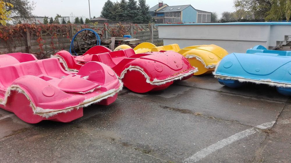 Rower wodny Garbus Rowerek wodny samochodzik Pomost Pływający Łódka