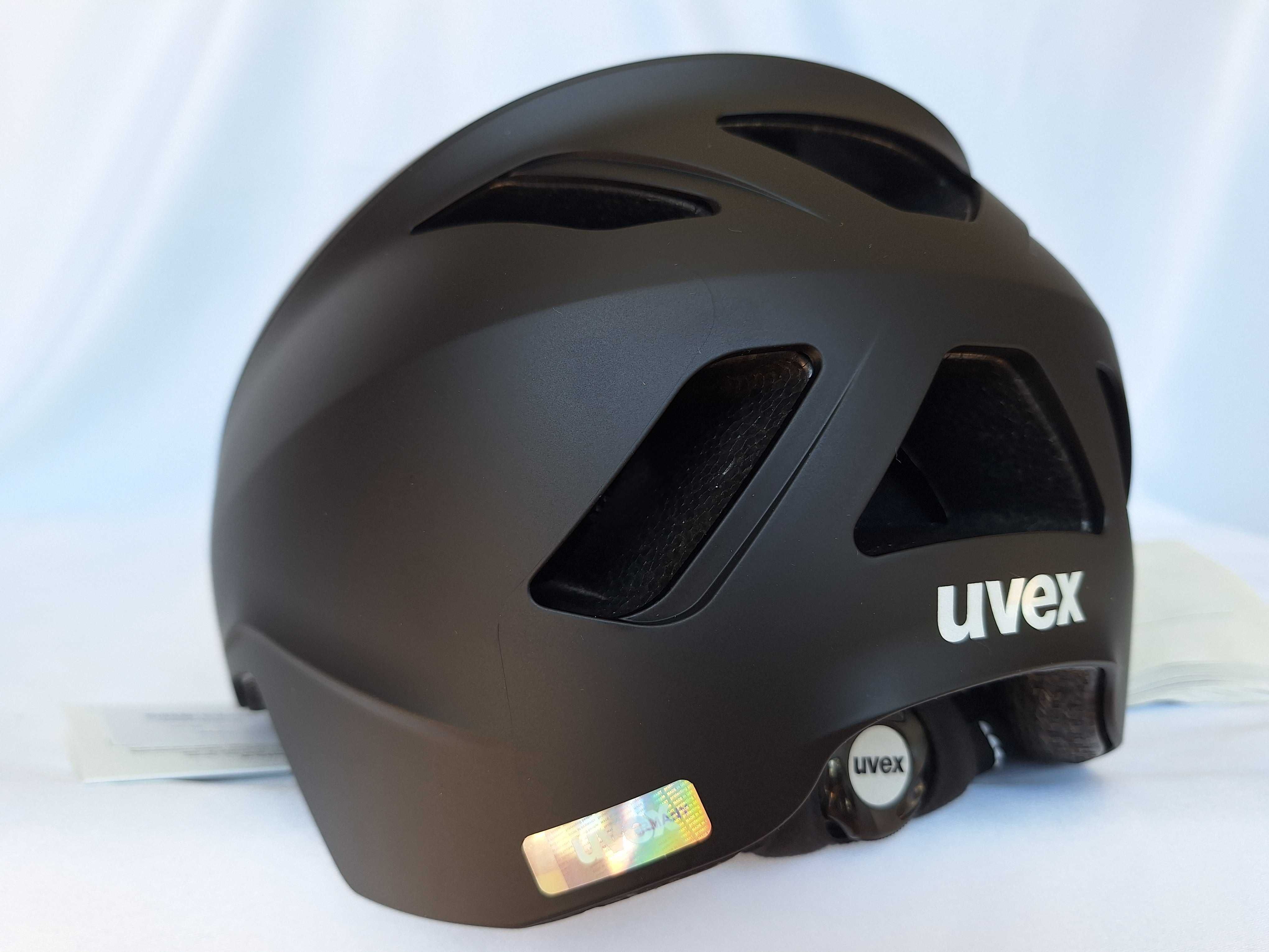 Kask rowerowy Uvex Urban Planet Black Matt L 58-61cm