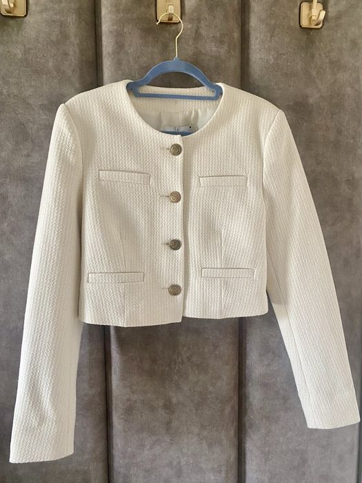 Reserved 38 M żakiet nowy pudełkowy marynarka