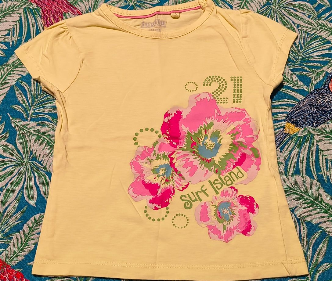 Bluzka t-shirt Lupilu roz. 98-104