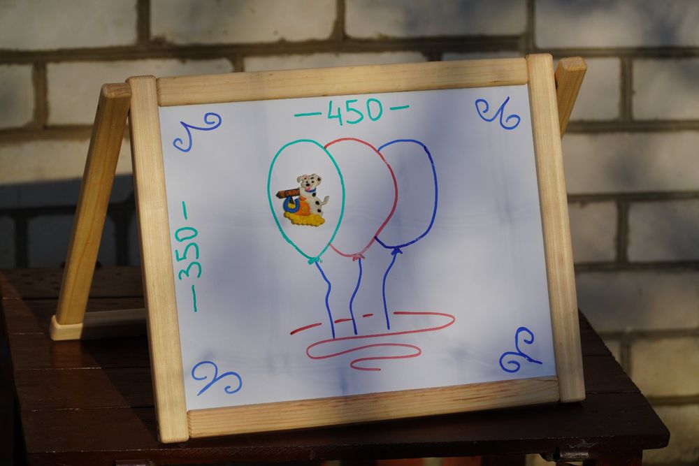 Мольберт доска для магнитов магнитная дошка для малювання