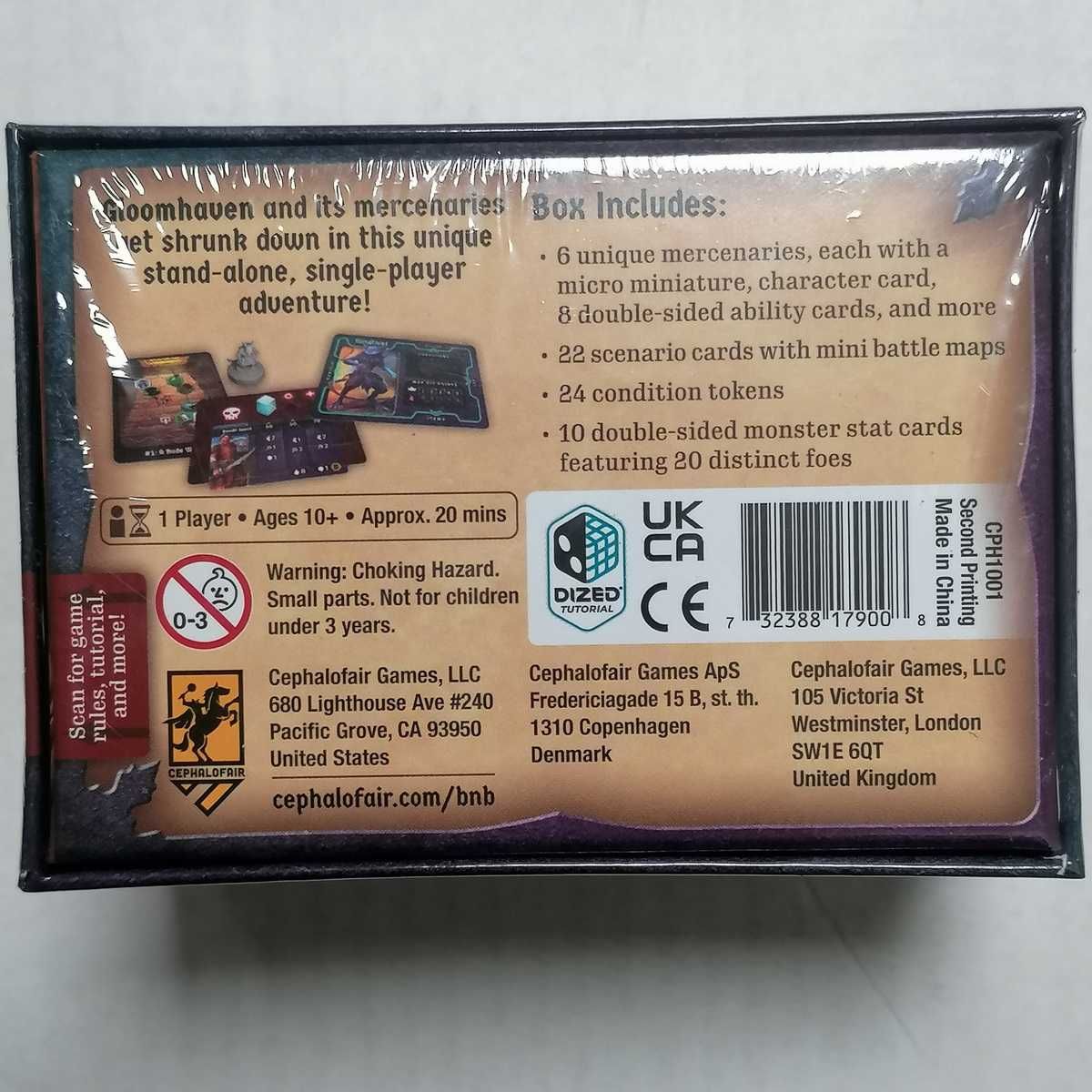 Gloomhaven: Buttons & Bugs - second printing