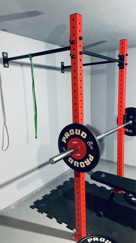 Klaka do ćwiczeń, Power Rack, Wall Rack 80x80x3