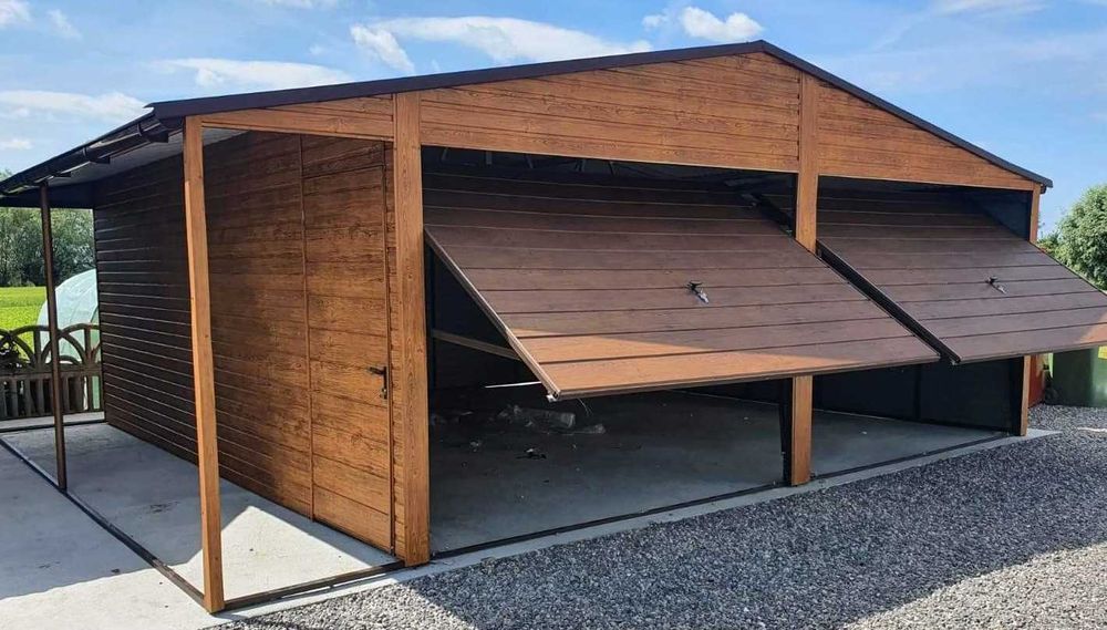 GARAŻ blaszany GARAŻE blaszane Blaszaki Blaszak SZYBKIE TERMINY raty