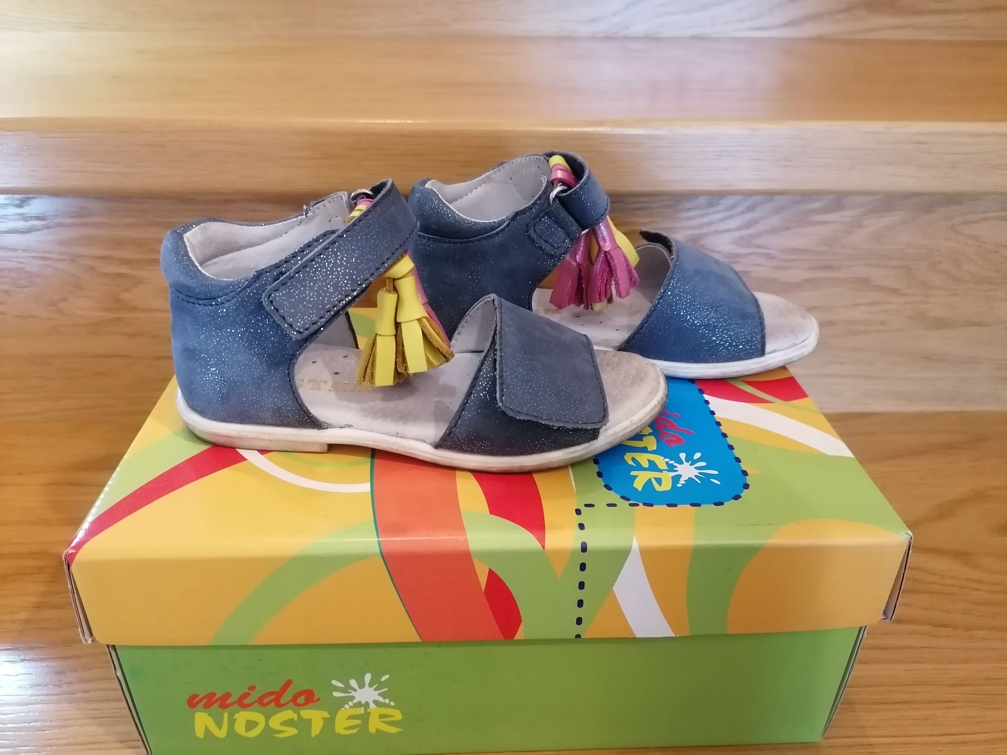 Sandałki dziewczęce Mido Noster (wzór 31-04) rozmiar 27