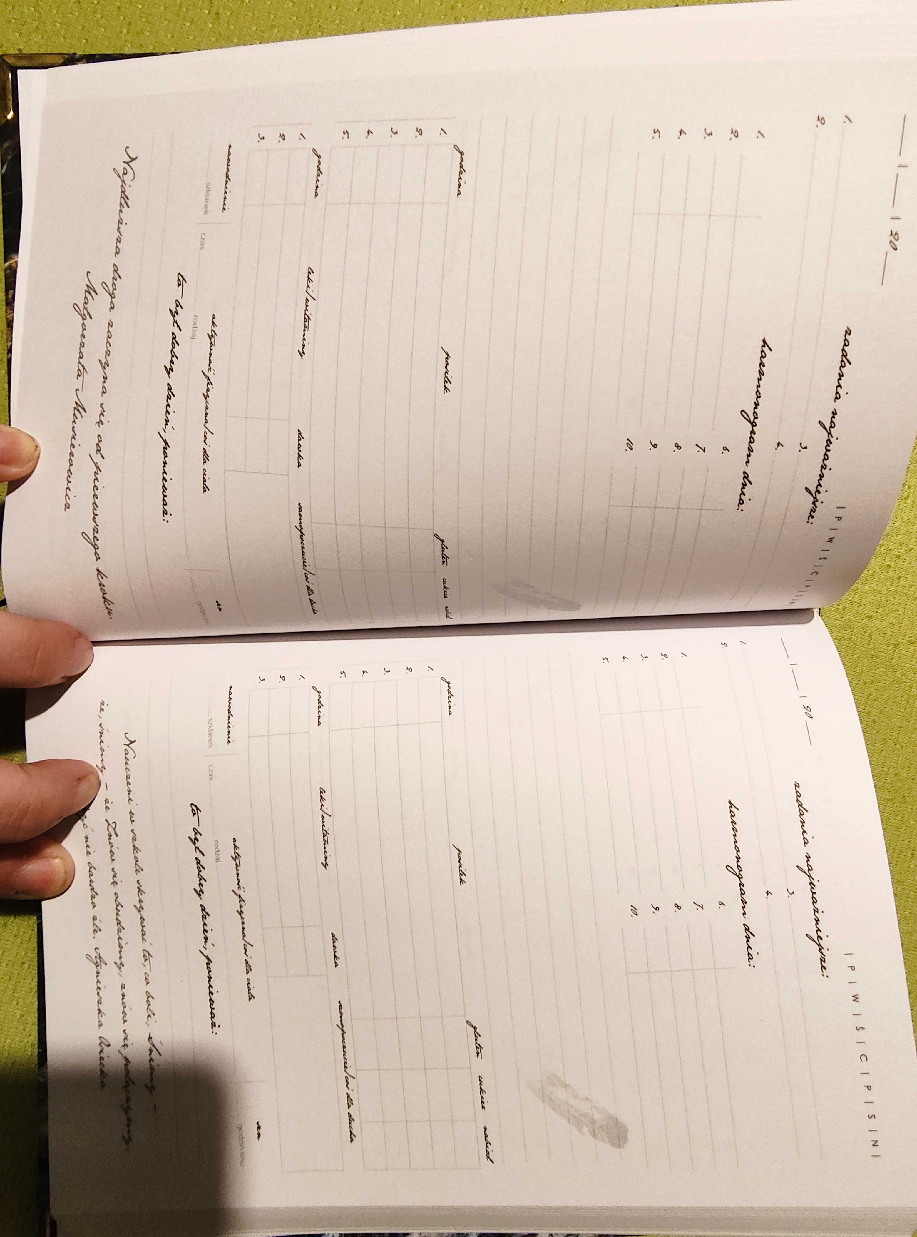Kalendarz Planer Organizer Powidoki