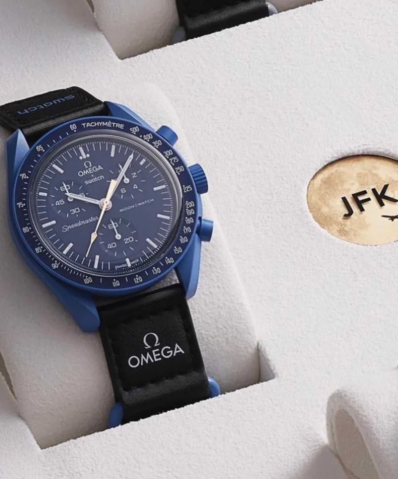 Swatch x Omega Bioceramiczny zegarek księżycowy Misja do Neptuna