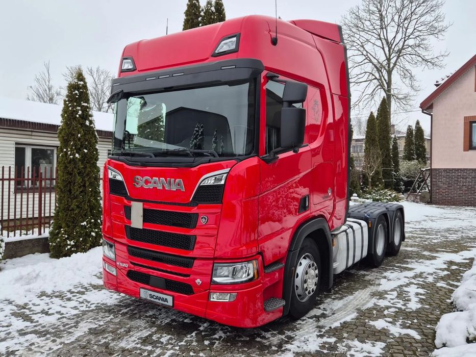 Scania R520  Scania R520 NG 2020r. V8 6X4 730.000 km Full Air /Retarder DMC 76 ton!