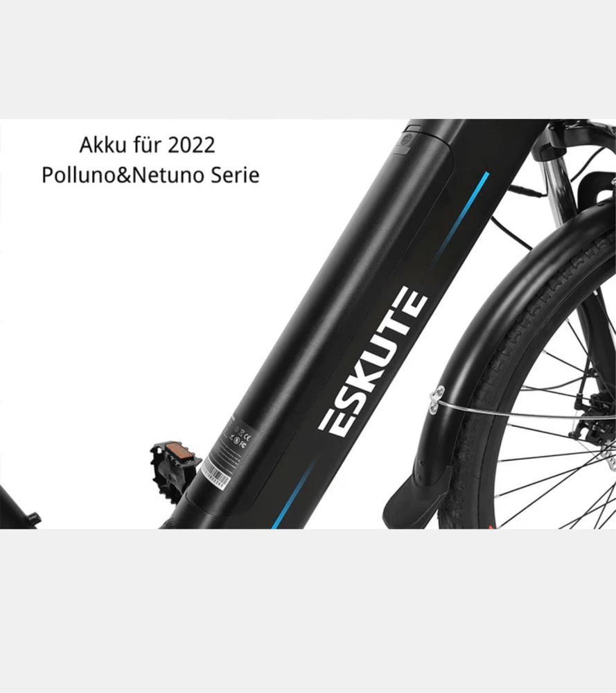 Bateria Rowerowa Eskute 14,5 Ah NOWA