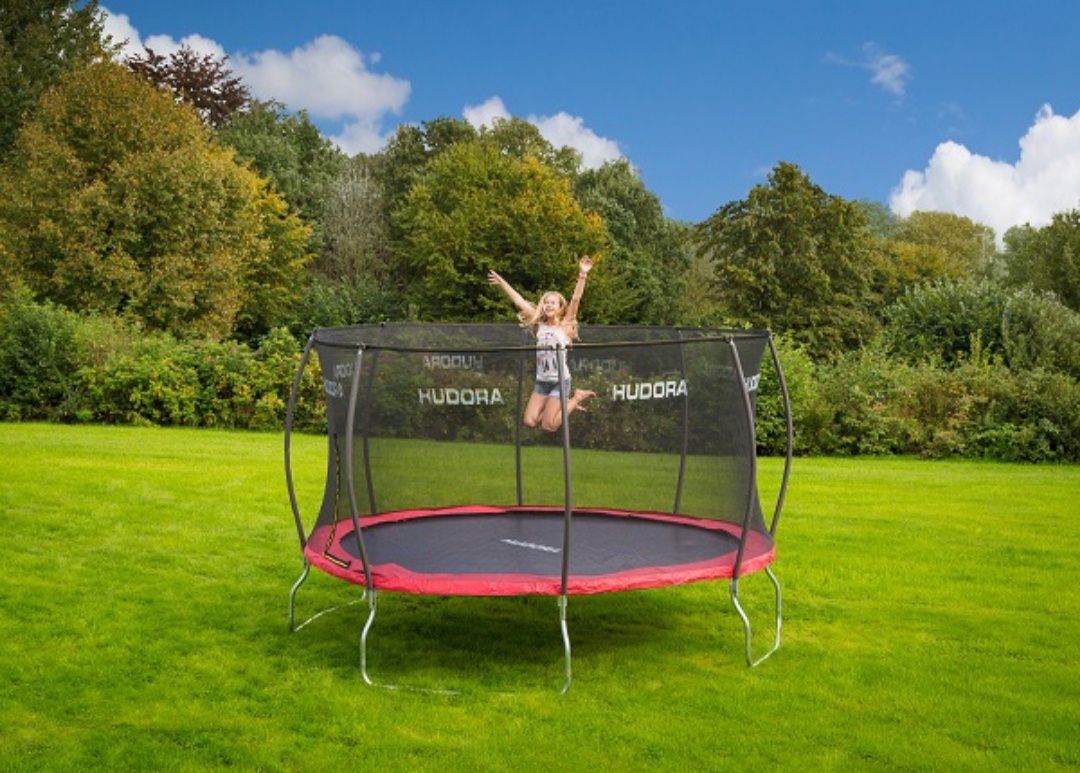 Trampolina z siatką HUDORA 300 cm FT 10 (304-312 cm)