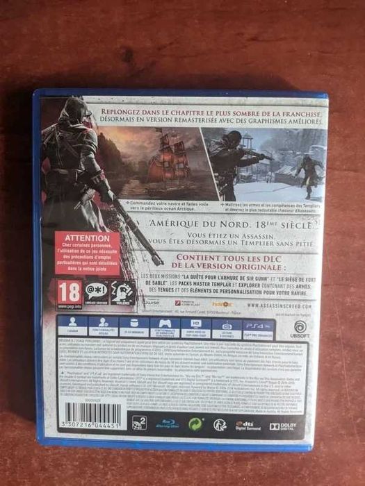 Assassin's Creed Rogue Remastered para PS4