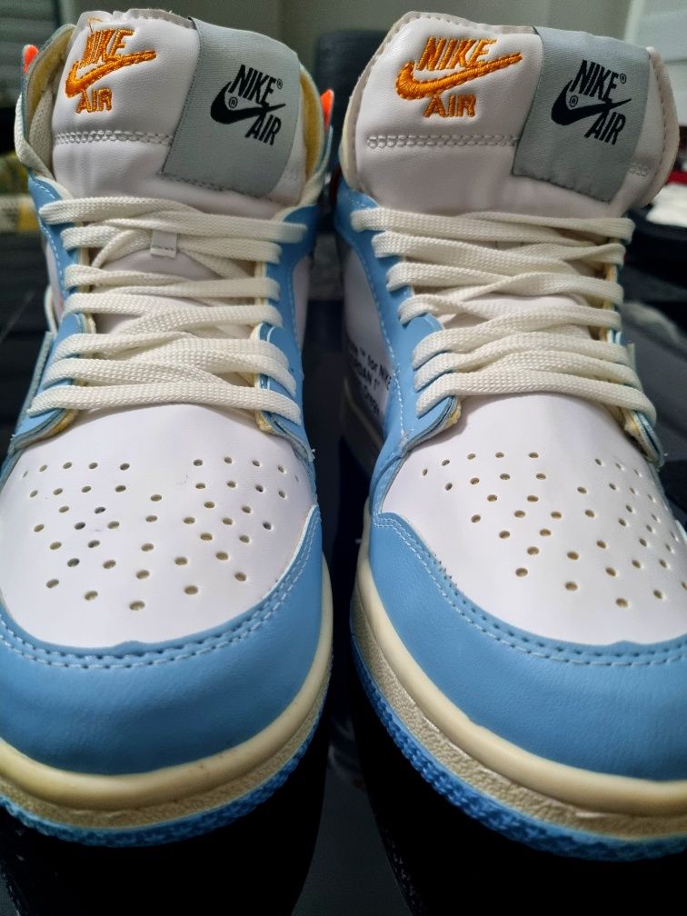 Nike Air Jordan Retro High Off-White University Blue Satın Al sutore