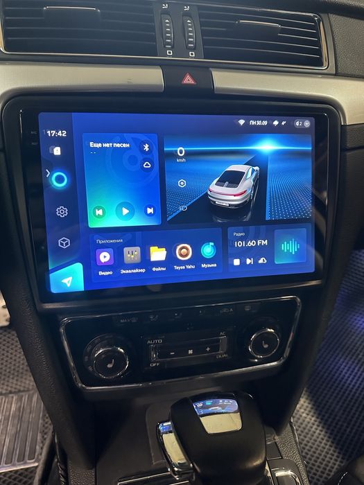 Магнітола для Skoda Superb 2 2008-2015, Android, під камеру заднього