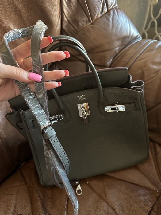 Сумка Hermes Birkin 30 см натуральна шкіра