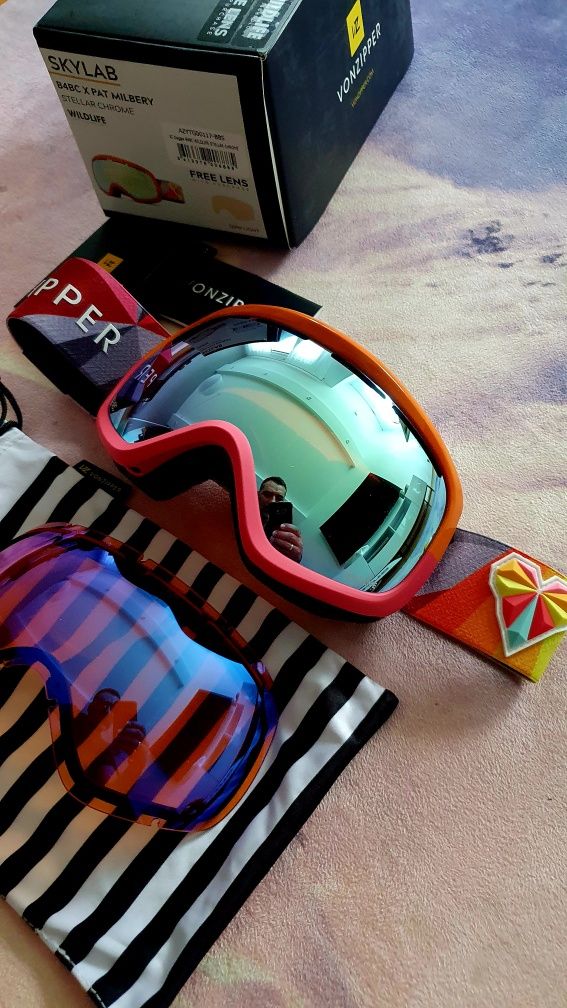 Nowe limitowane gogle VonZipper Skylab 2 szyby Polecam!