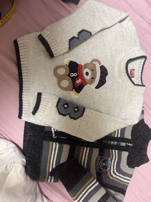 Турция.Зимний теплый, шерстяной свитер, кофта 98