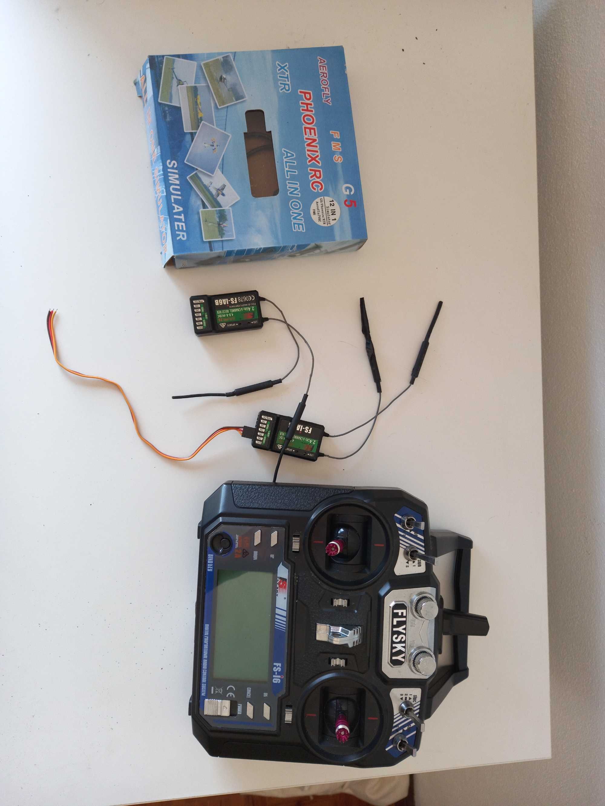 Comando para drone fpv