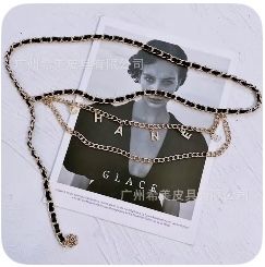 Пояс ремінь золотий в стилі Chanel