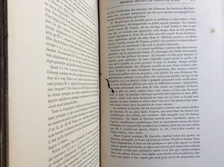 Methodo pratico para fallar a lingua da Lunda, 1890. Raro exemplar