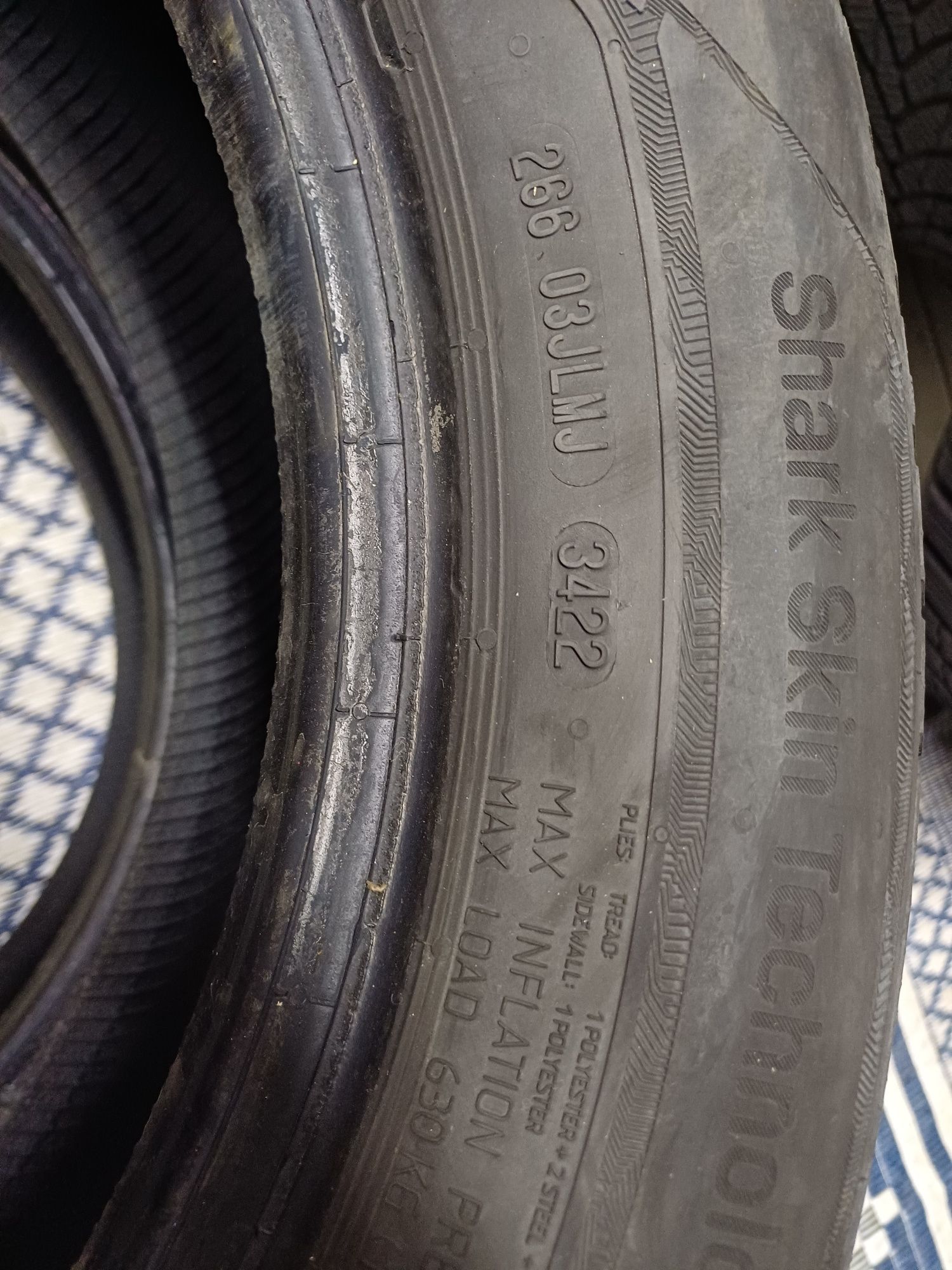 2 opony zimowe 205/60r16 2022r UNIROYAL 6mm