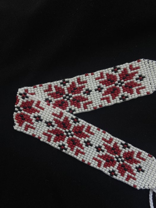 Гердан на шию з бісеру